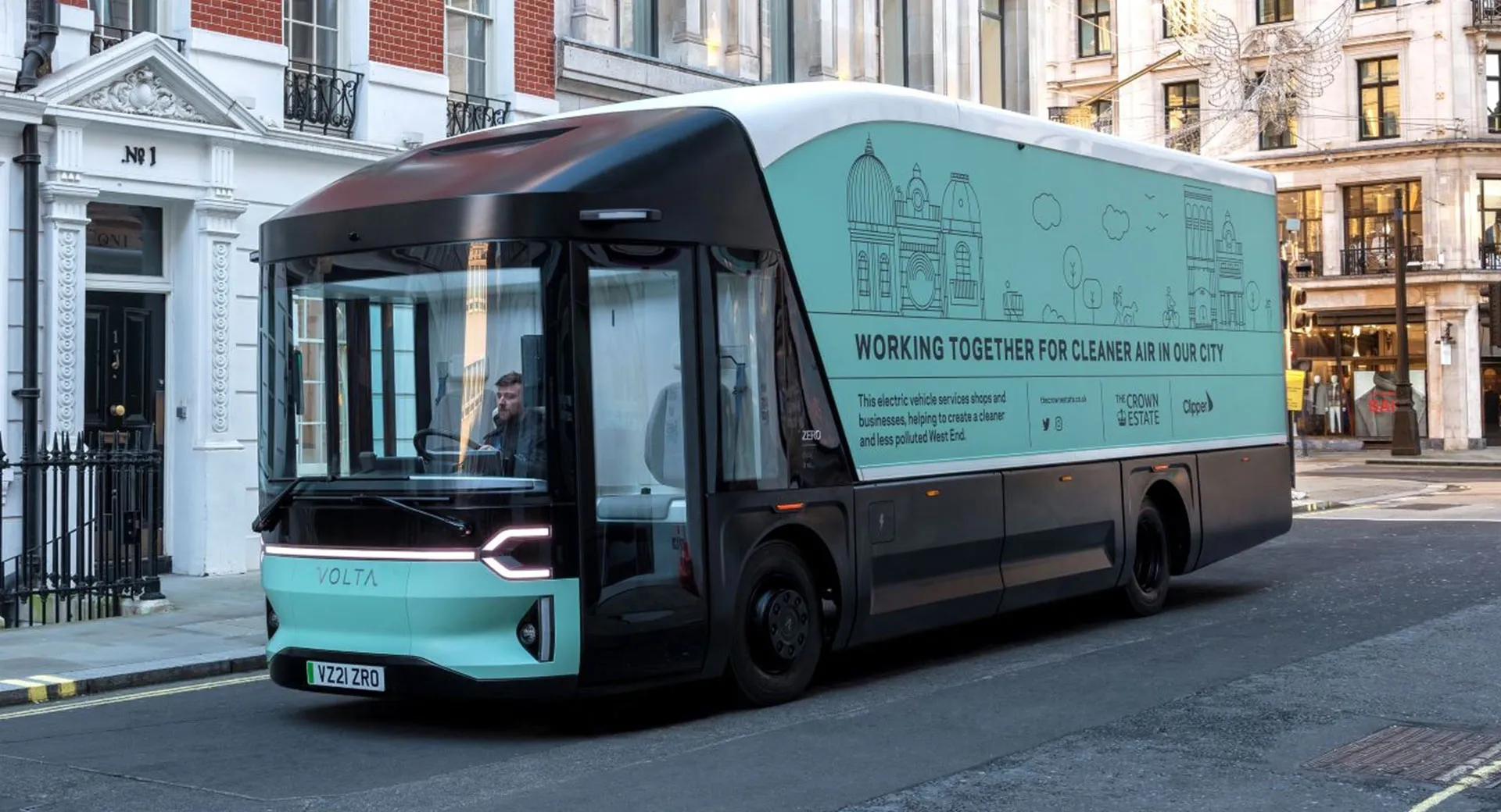 Электрический грузовик Volta Zero летом выйдет в Лондон